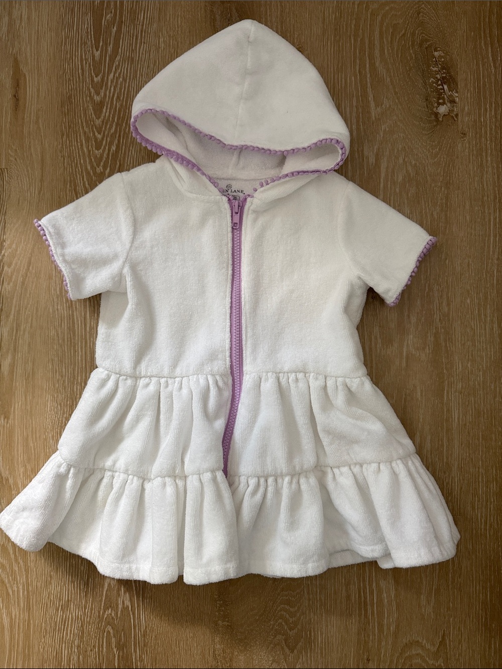 Caden Lane Terry Zippered Coverup - Picture 1 of 5